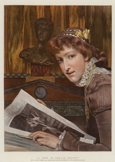 Ein Typ weiblicher Schönheit von Lawrence Alma Tadema